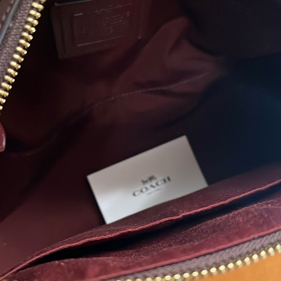 COACH EUC  Rowan Satchel In Signature Canvas - Picture 6 of 6